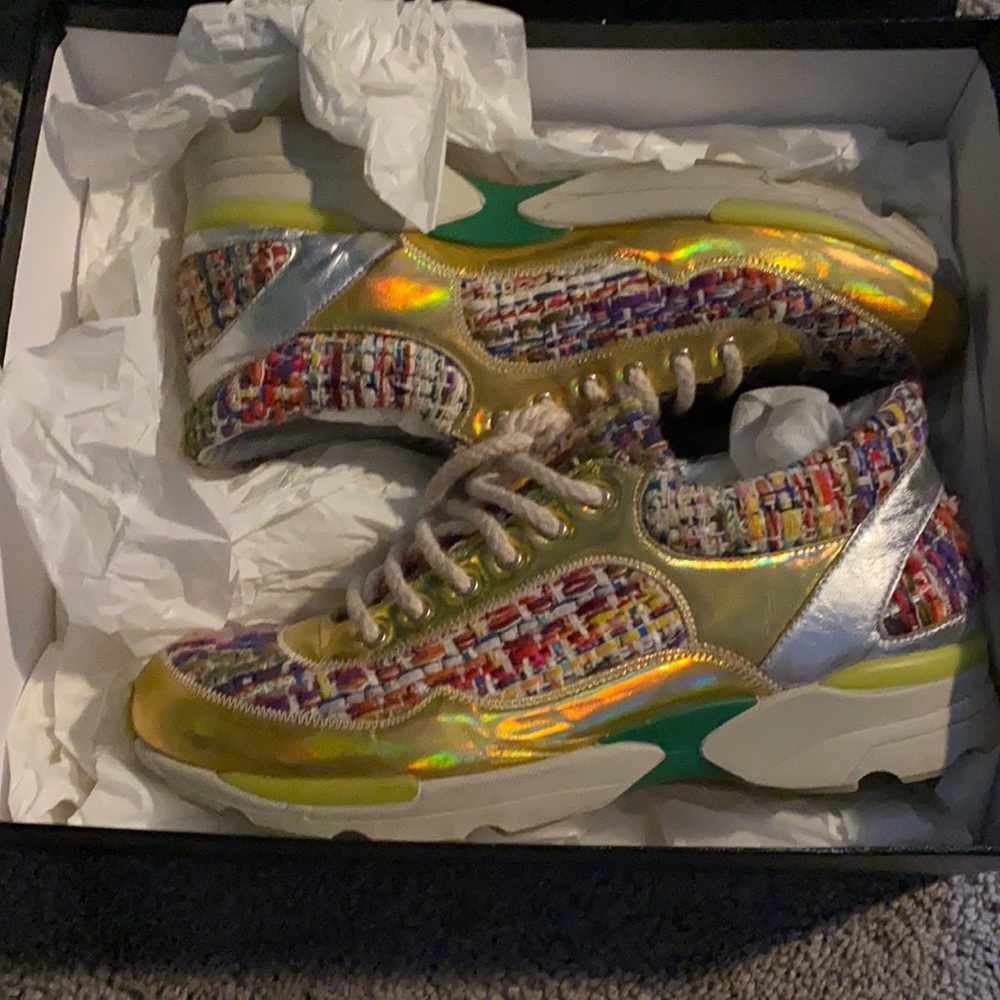 Chanel Multicolored Sneakers